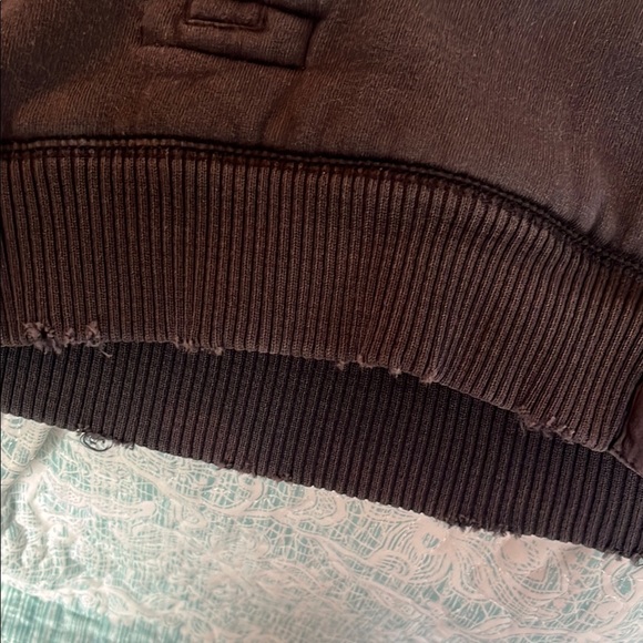 Calvin Klein  Charcoal Zip-Up sweatshirt  with Buttoned Pocket - Picture 12 of 12